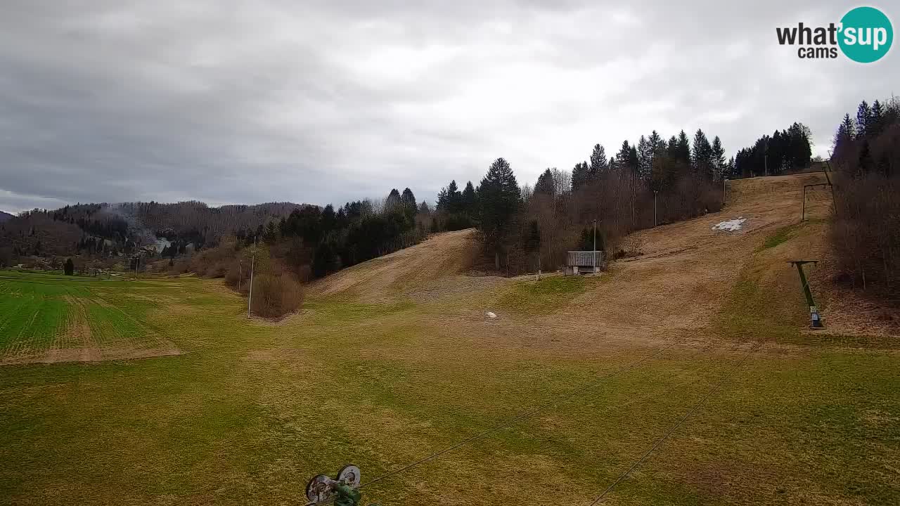 Webcam Smučišče Senožeta – Stazione sciistica a Srednja Vas vicino Bohinj