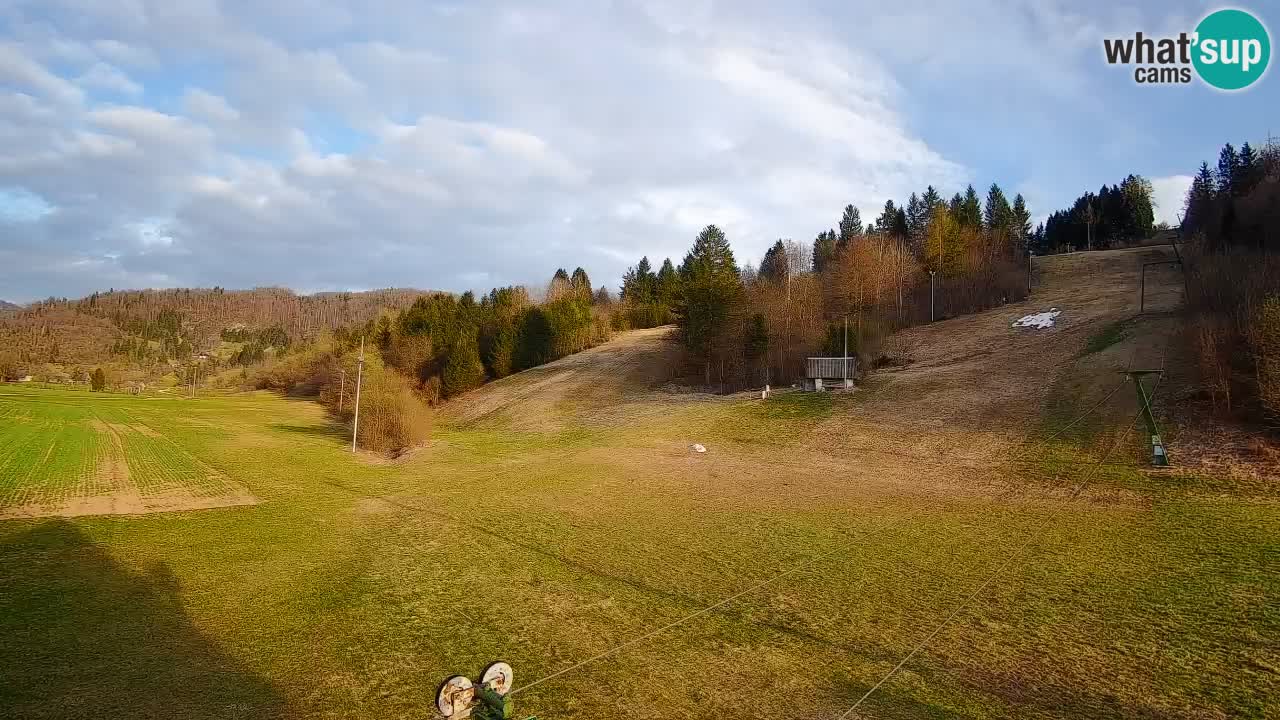 Webcam Smučišče Senožeta – Ski Resort Live View near Bohinj