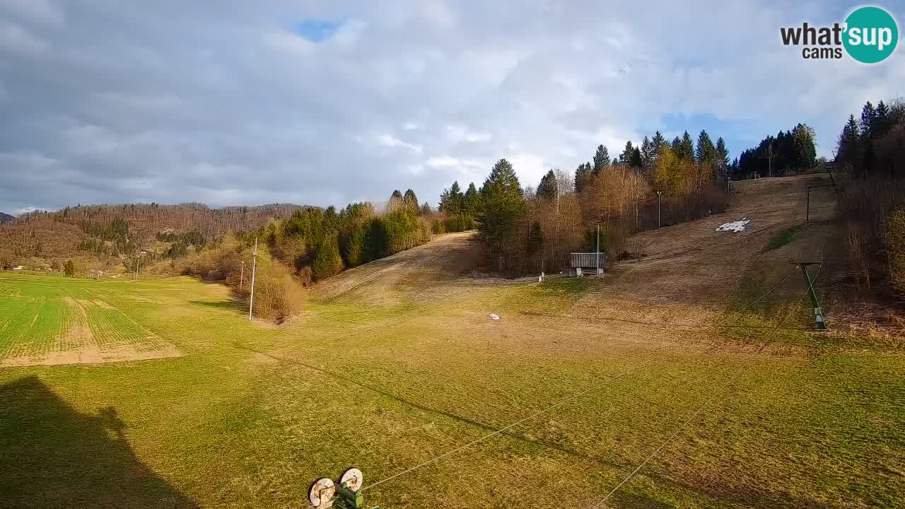 Webcam Smučišče Senožeta – Stazione sciistica a Srednja Vas vicino Bohinj