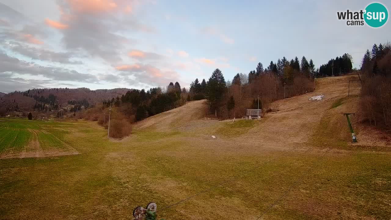 Webcam Smučišče Senožeta – Stazione sciistica a Srednja Vas vicino Bohinj