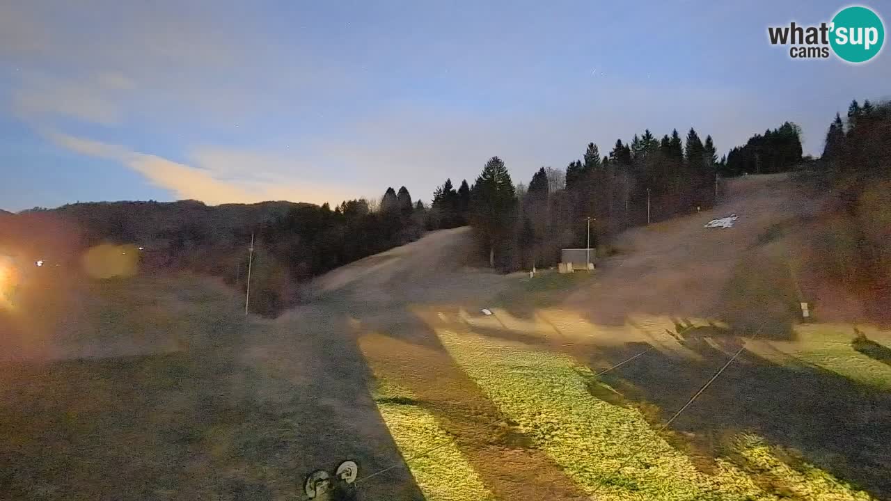 Webcam Smučišče Senožeta – Stazione sciistica a Srednja Vas vicino Bohinj