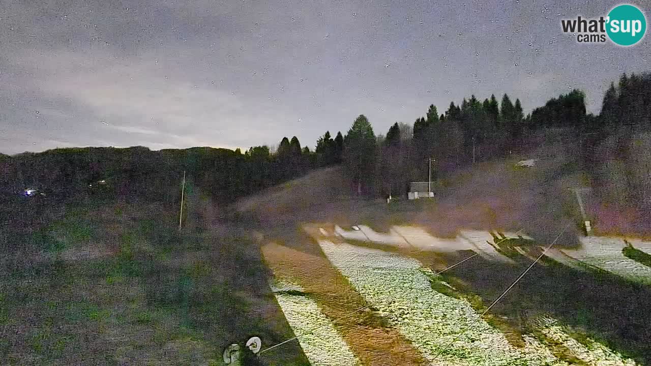 Webcam Smučišče Senožeta – Stazione sciistica a Srednja Vas vicino Bohinj