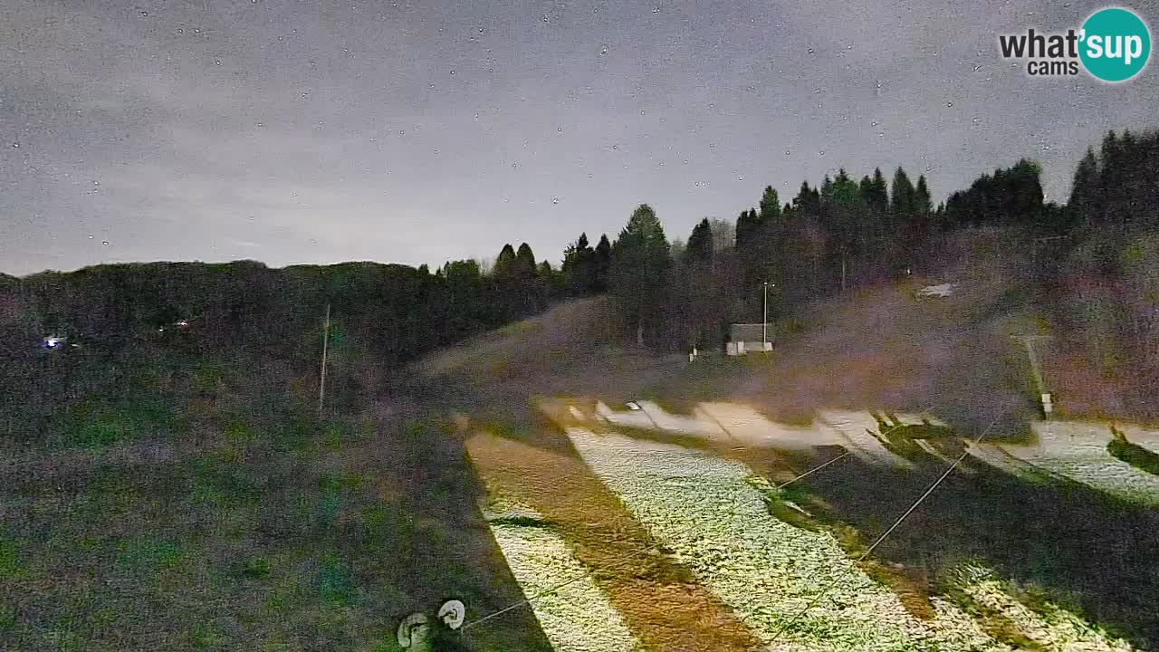 Webcam Smučišče Senožeta – Station de ski à Srednja Vas près de Bohinj