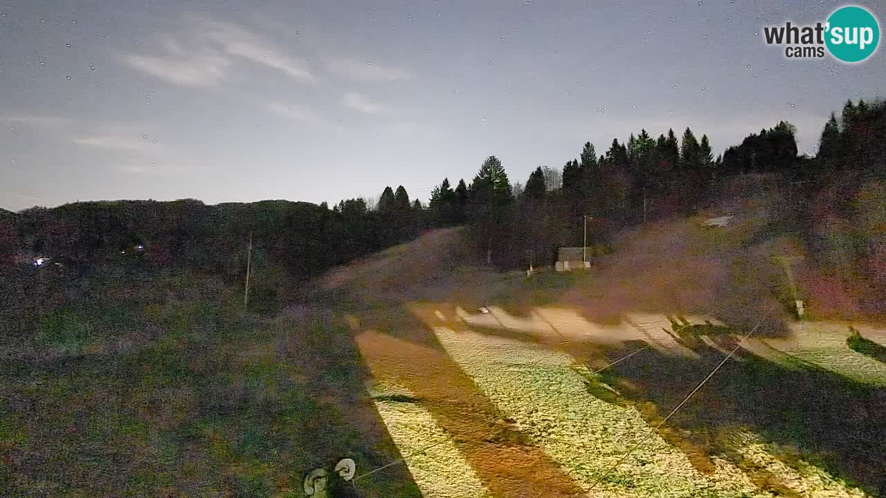 Webcam Smučišče Senožeta – Station de ski à Srednja Vas près de Bohinj