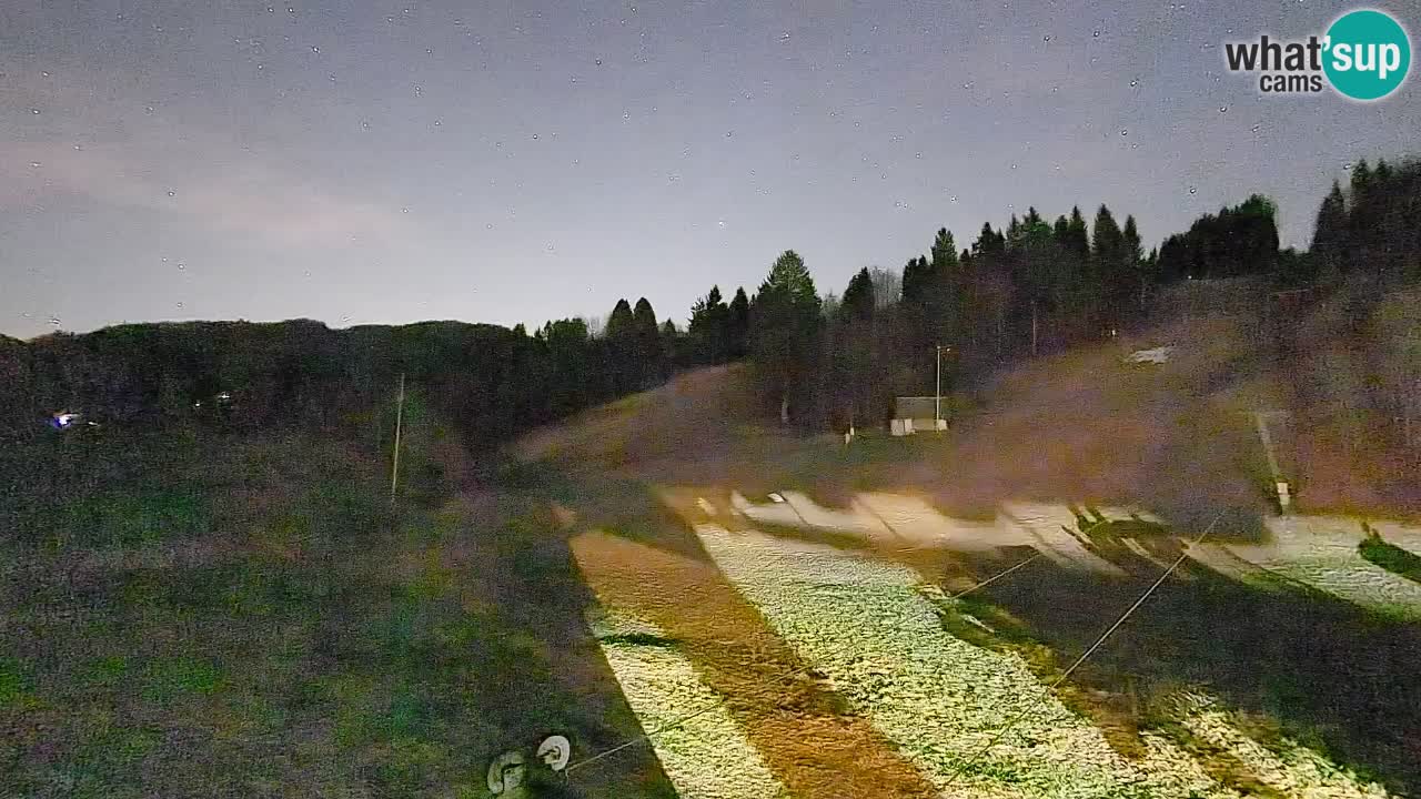 Webcam Smučišče Senožeta – Ski Resort Live View near Bohinj