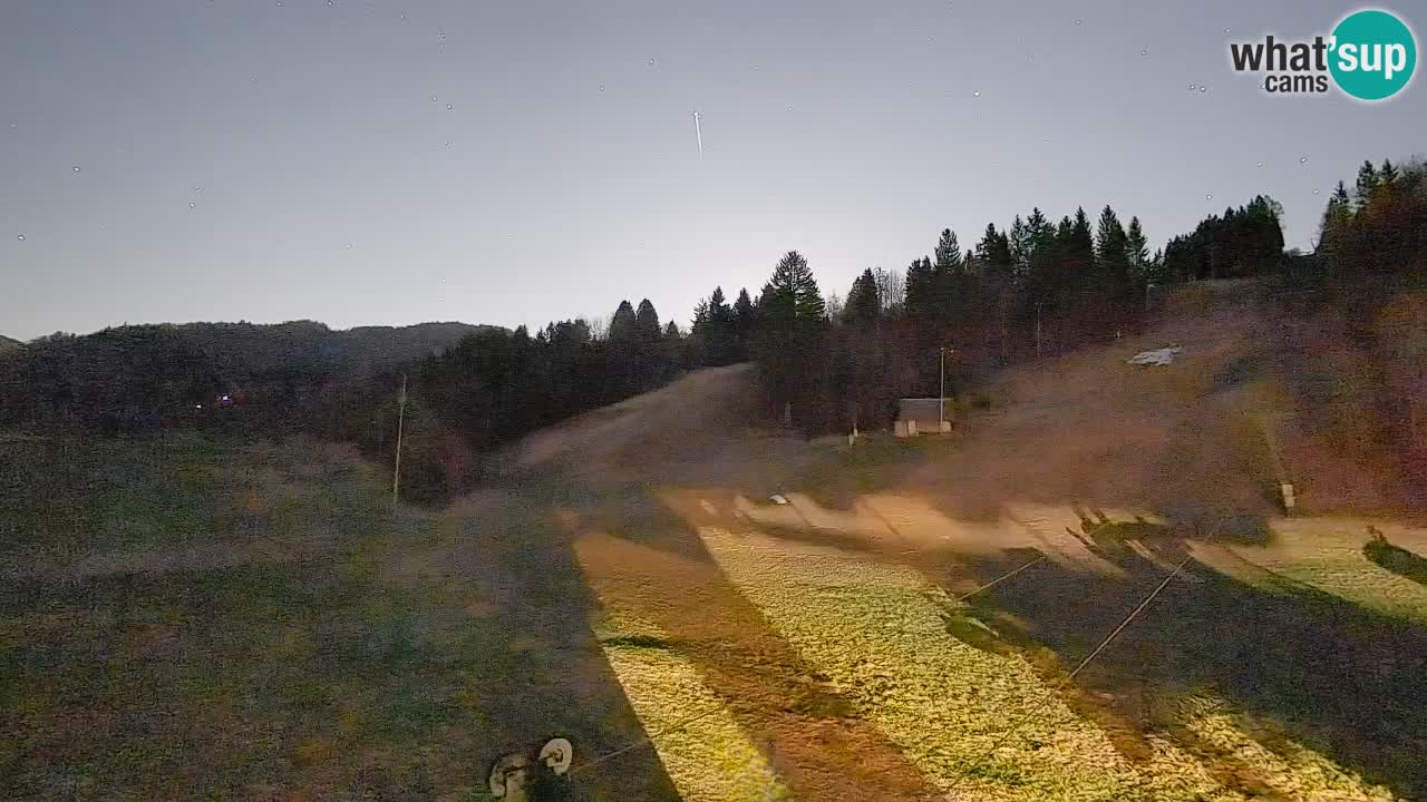 Webcam Smučišče Senožeta – Station de ski à Srednja Vas près de Bohinj