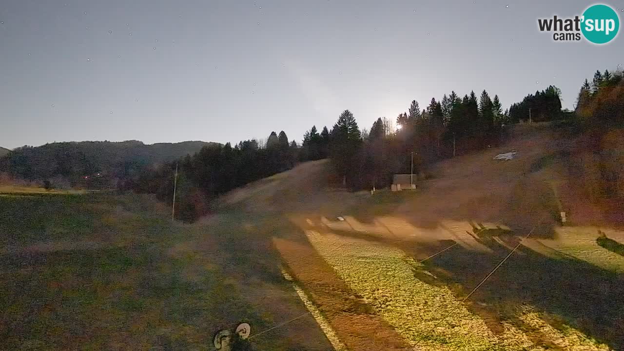 Webcam Smučišče Senožeta – Ski Resort Live View near Bohinj