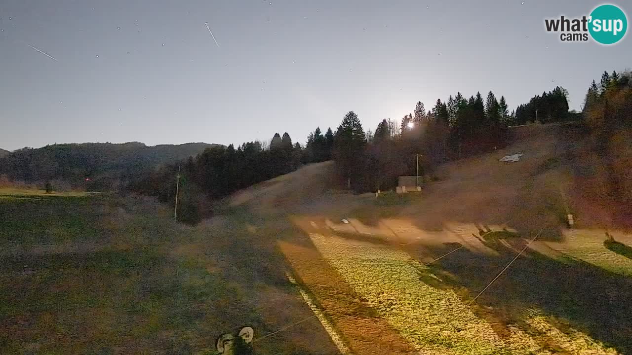 Webcam Smučišče Senožeta – Stazione sciistica a Srednja Vas vicino Bohinj