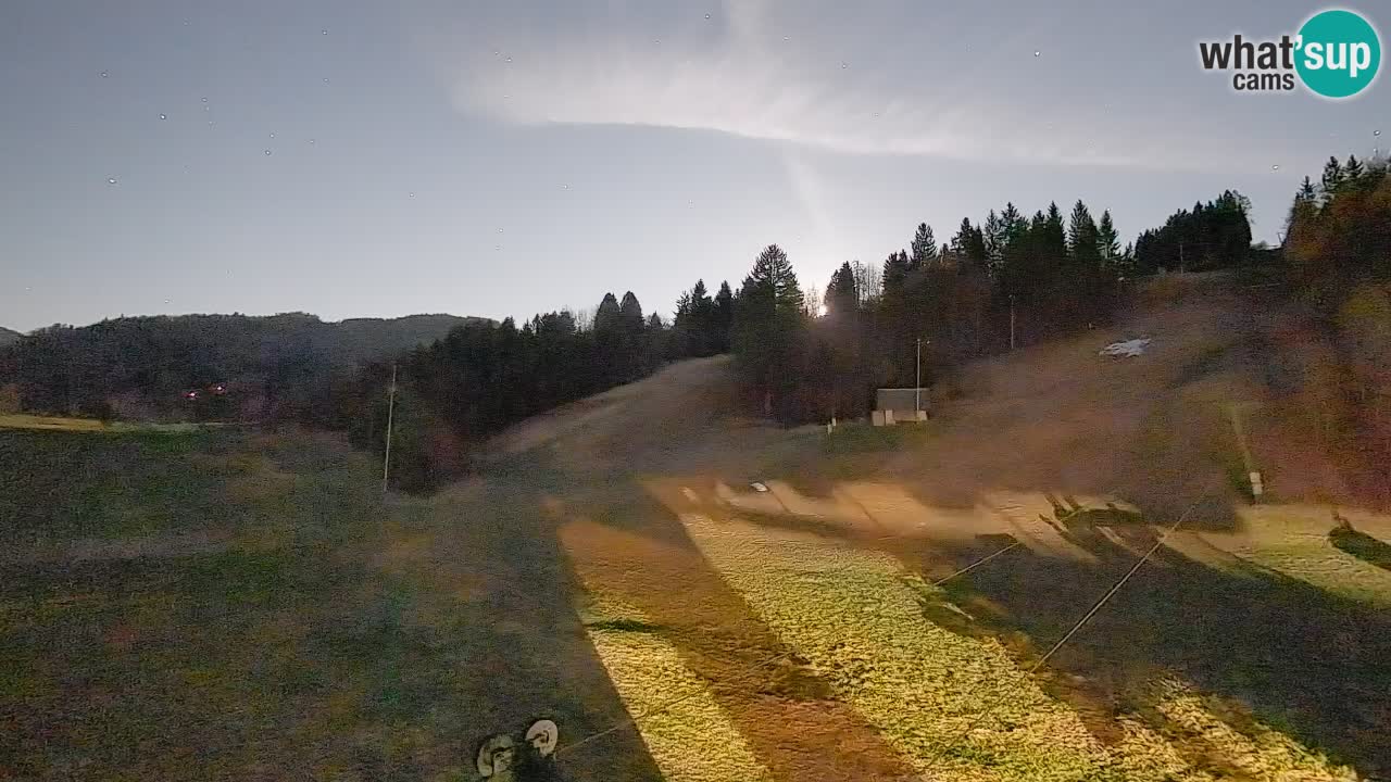 Webcam Smučišče Senožeta – Stazione sciistica a Srednja Vas vicino Bohinj