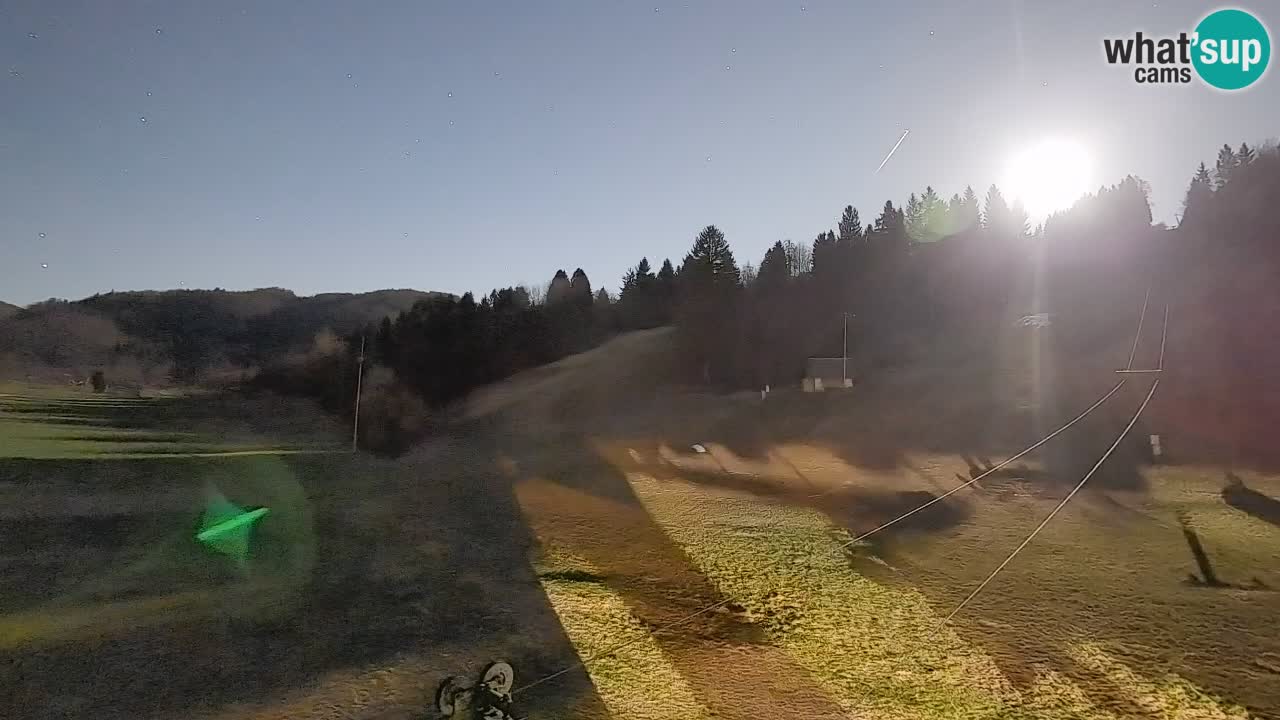 Webcam Smučišče Senožeta – Stazione sciistica a Srednja Vas vicino Bohinj