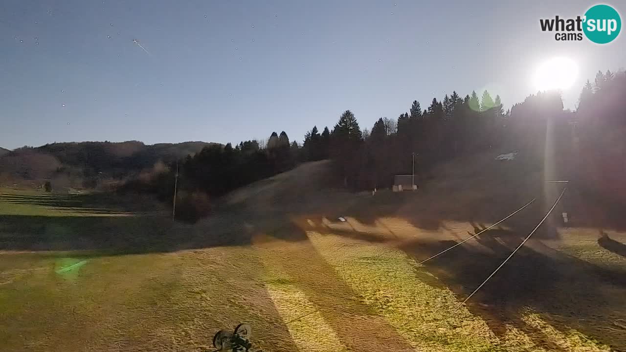 Webcam Smučišče Senožeta – Stazione sciistica a Srednja Vas vicino Bohinj