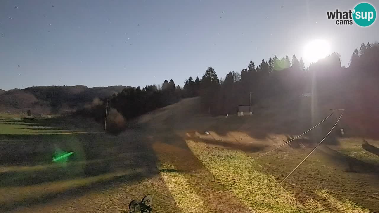 Webcam Smučišče Senožeta – Ski Resort Live View near Bohinj