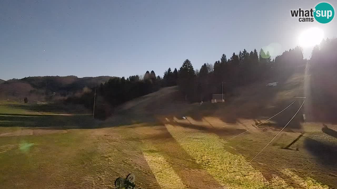 Webcam Smučišče Senožeta – Stazione sciistica a Srednja Vas vicino Bohinj