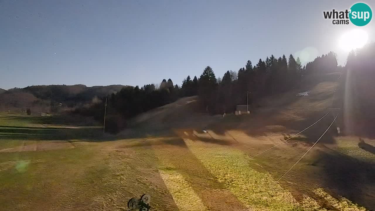 Webcam Smučišče Senožeta – Stazione sciistica a Srednja Vas vicino Bohinj
