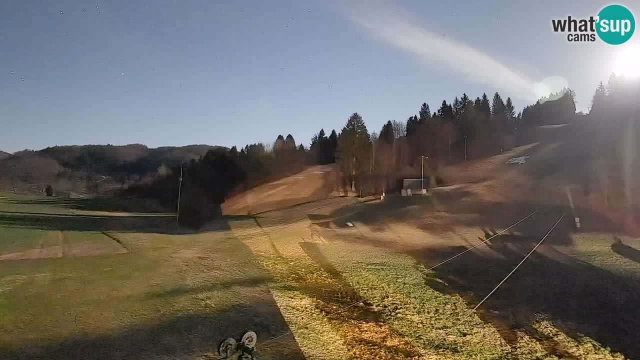 Webcam Smučišče Senožeta – Stazione sciistica a Srednja Vas vicino Bohinj