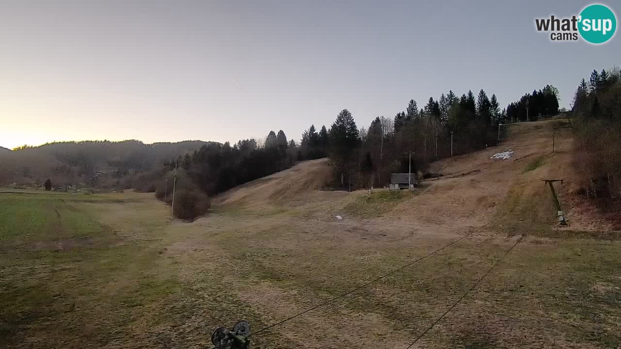 Webcam Smučišče Senožeta – Ski Resort Live View near Bohinj