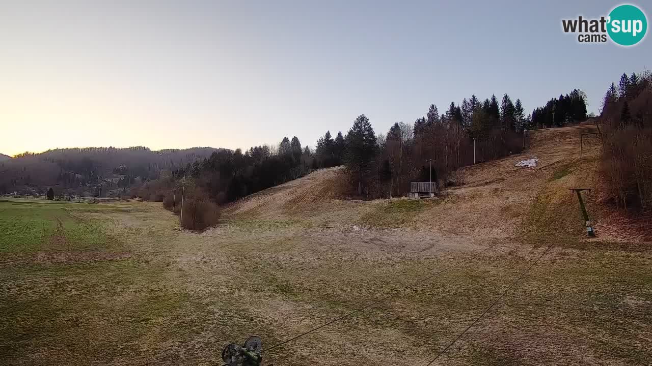 Webcam Smučišče Senožeta – Ski Resort Live View near Bohinj