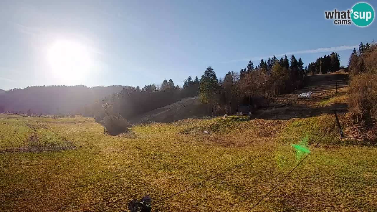Webcam Smučišče Senožeta – Ski Resort Live View near Bohinj