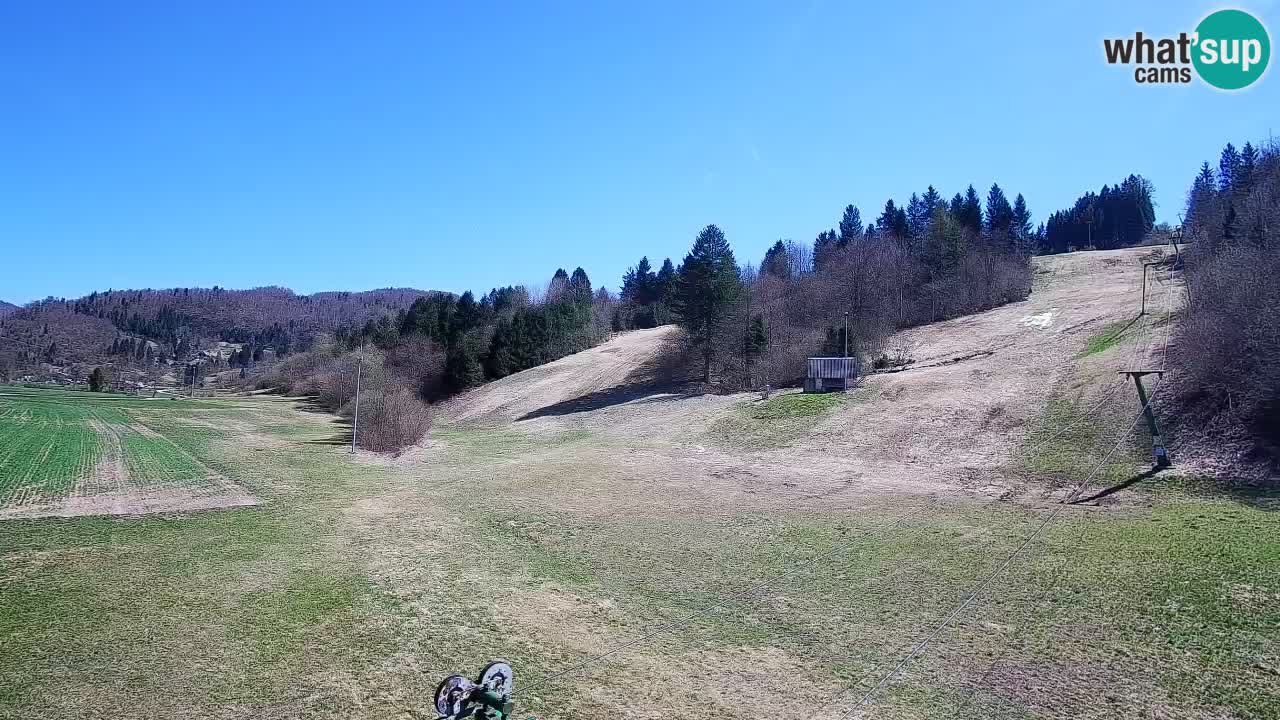 Webcam Smučišče Senožeta – Stazione sciistica a Srednja Vas vicino Bohinj