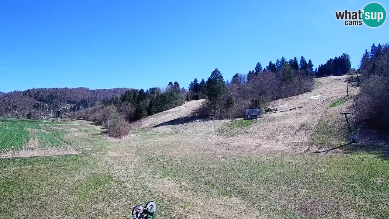 Webcam Smučišče Senožeta – Ski Resort Live View near Bohinj