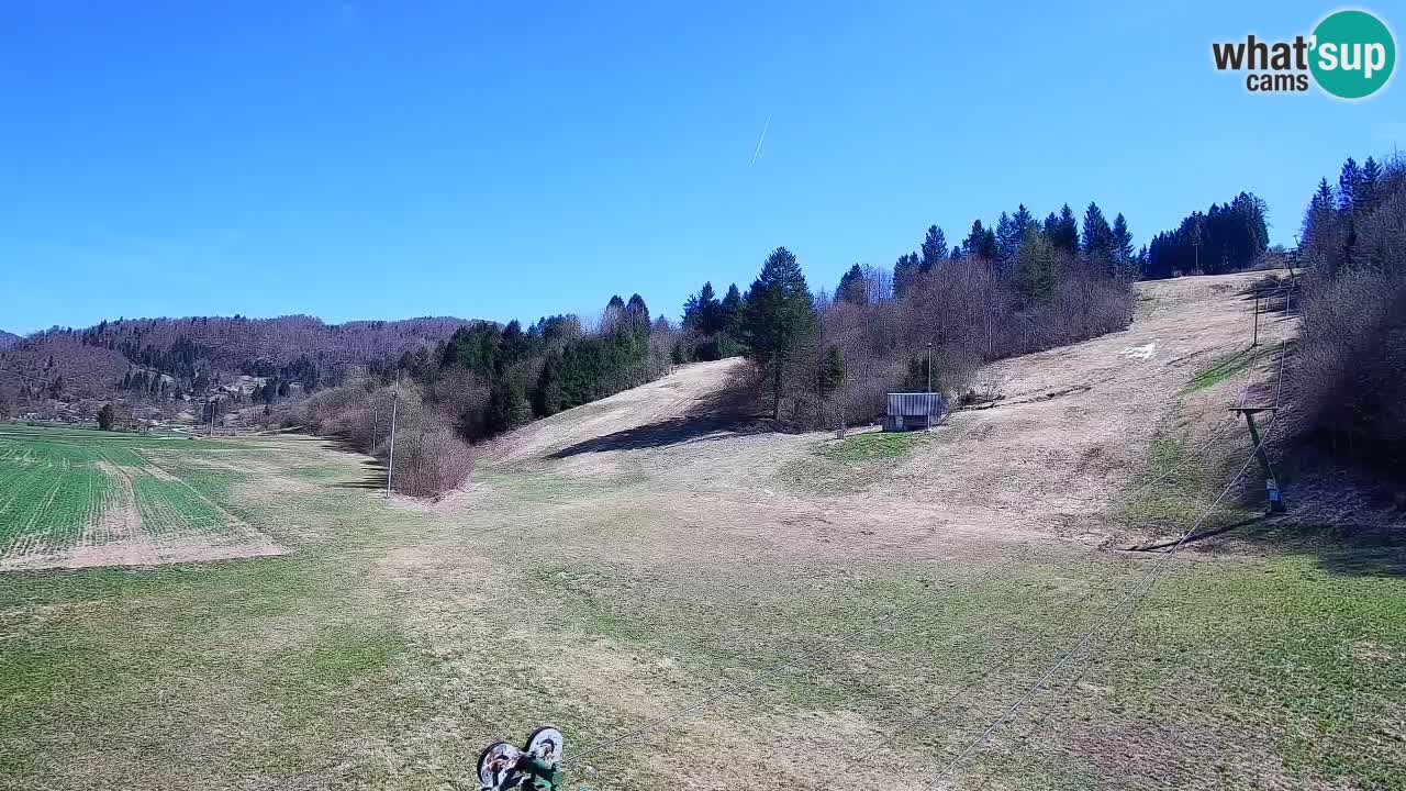 Webcam Smučišče Senožeta – Ski Resort Live View near Bohinj