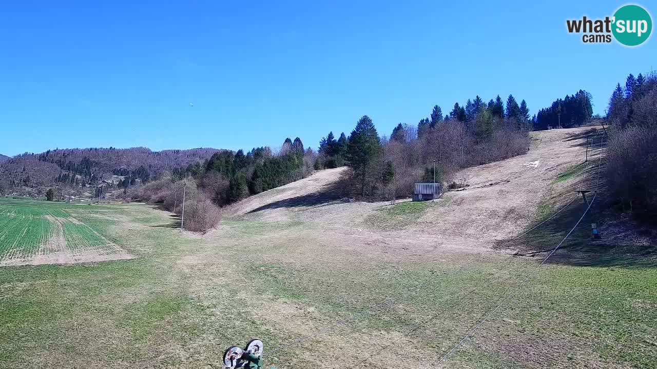 Webcam Smučišče Senožeta – Ski Resort Live View near Bohinj