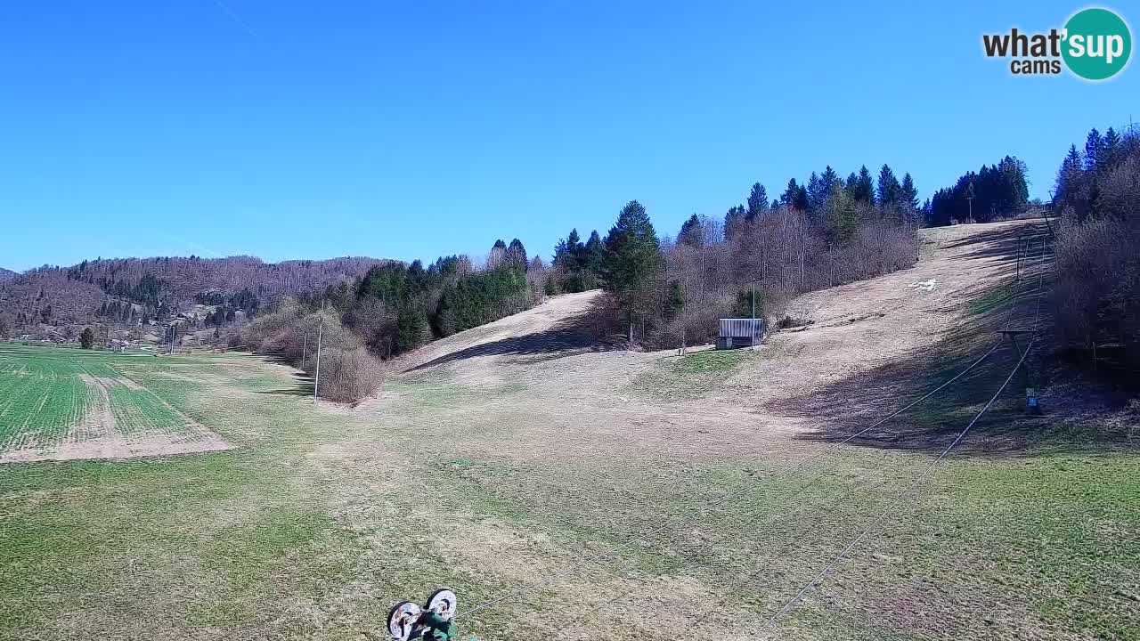 Webcam Smučišče Senožeta – Ski Resort Live View near Bohinj