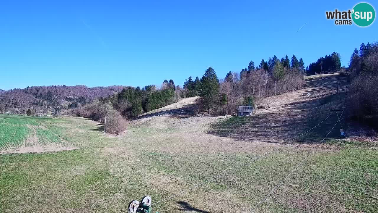 Webcam Smučišče Senožeta – Ski Resort Live View near Bohinj