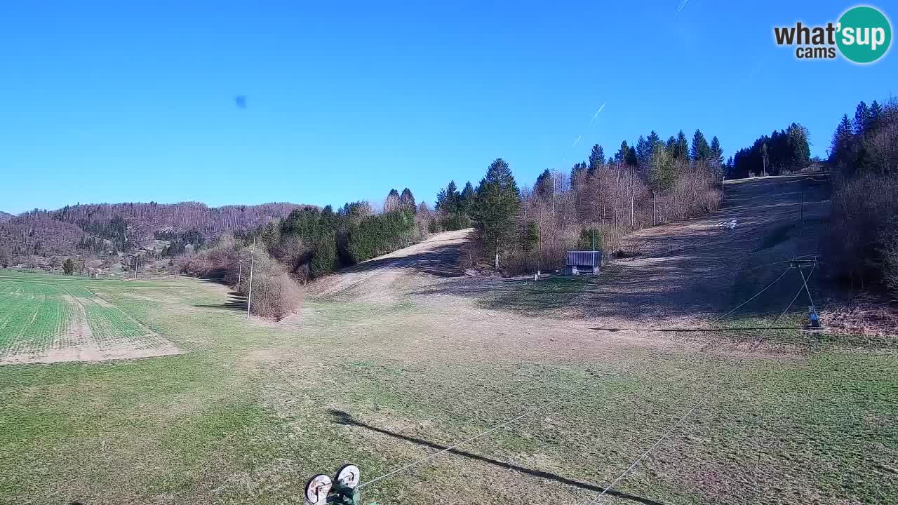 Webcam Smučišče Senožeta – Ski Resort Live View near Bohinj