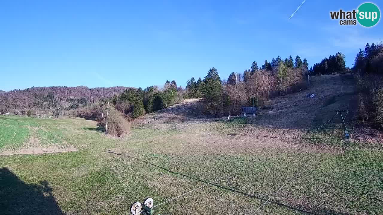 Webcam Smučišče Senožeta – Ski Resort Live View near Bohinj