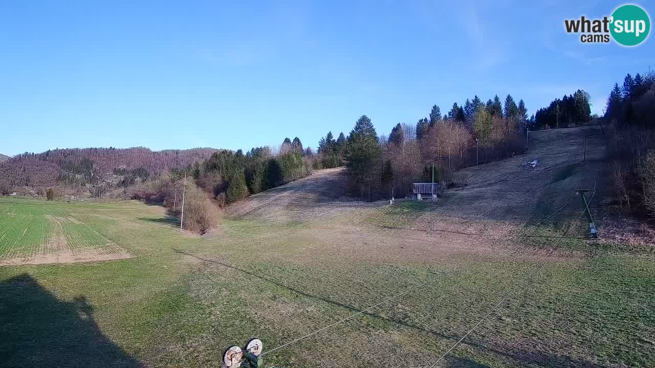 Webcam Smučišče Senožeta – Stazione sciistica a Srednja Vas vicino Bohinj