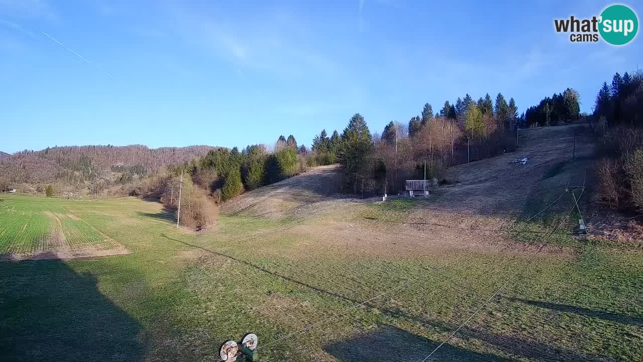Webcam Smučišče Senožeta – Stazione sciistica a Srednja Vas vicino Bohinj