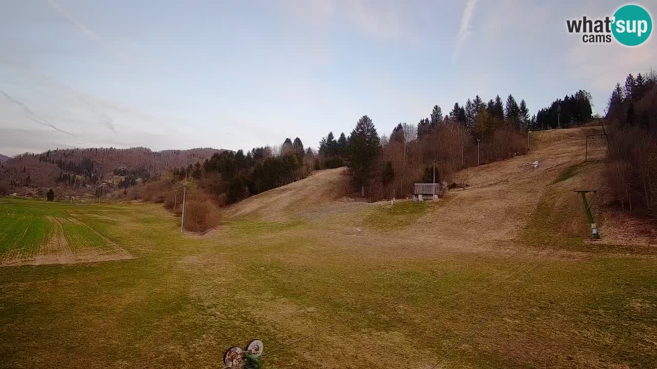 Webcam Smučišče Senožeta – Stazione sciistica a Srednja Vas vicino Bohinj