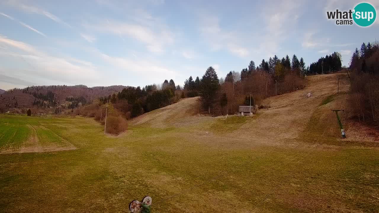 Webcam Smučišče Senožeta – Stazione sciistica a Srednja Vas vicino Bohinj