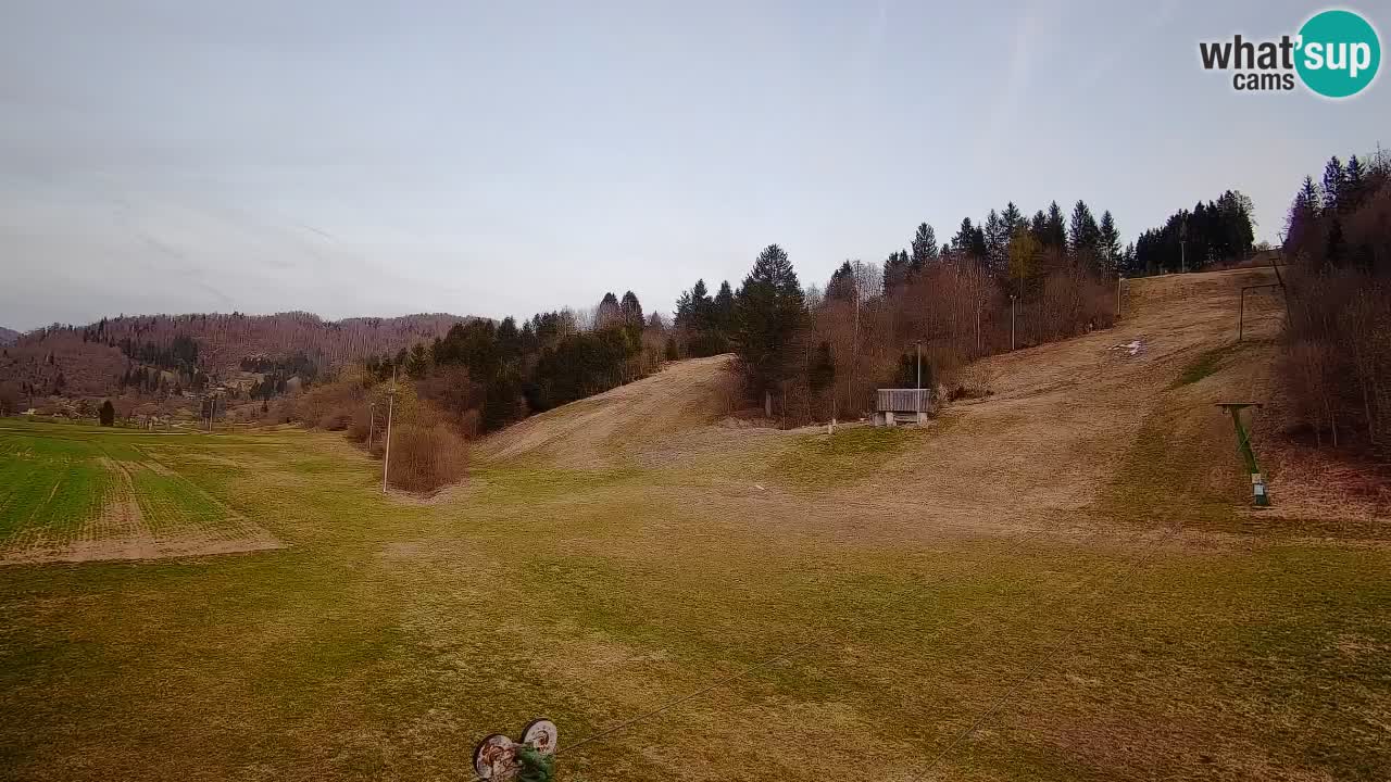 Webcam Smučišče Senožeta – Stazione sciistica a Srednja Vas vicino Bohinj