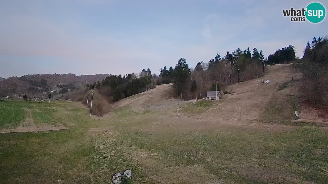 Webcam Smučišče Senožeta – Ski Resort Live View near Bohinj