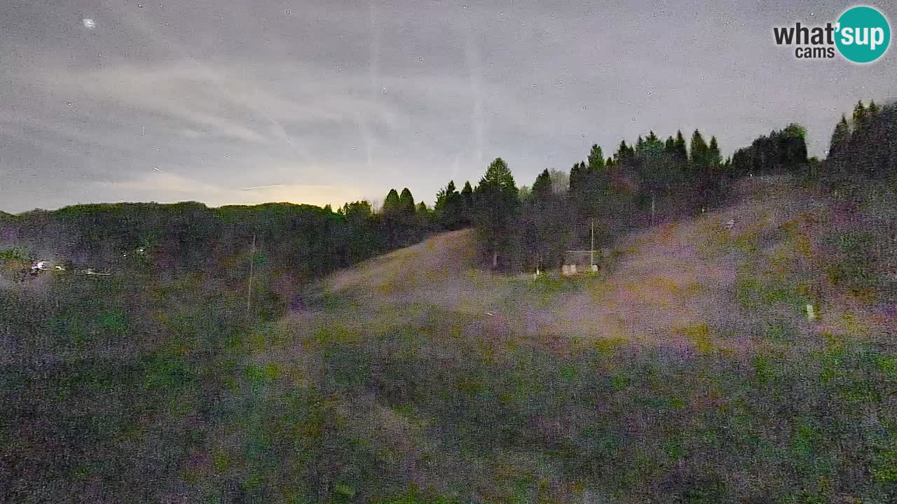 Cámara web Smučišče Senožeta – Estación de esquí en Srednja Vas cerca de Bohinj