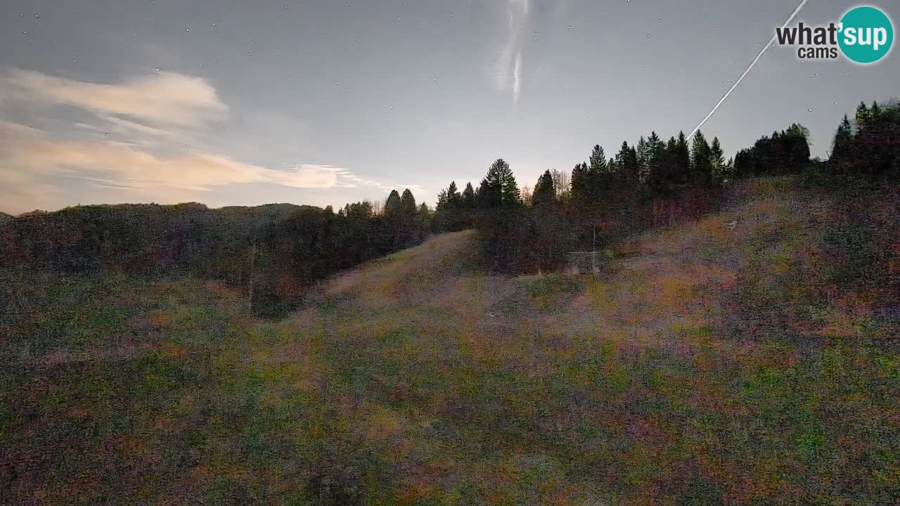 Webcam Smučišče Senožeta – Station de ski à Srednja Vas près de Bohinj