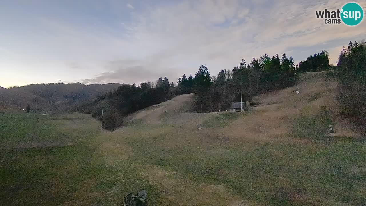 Webcam Smučišče Senožeta – Station de ski à Srednja Vas près de Bohinj