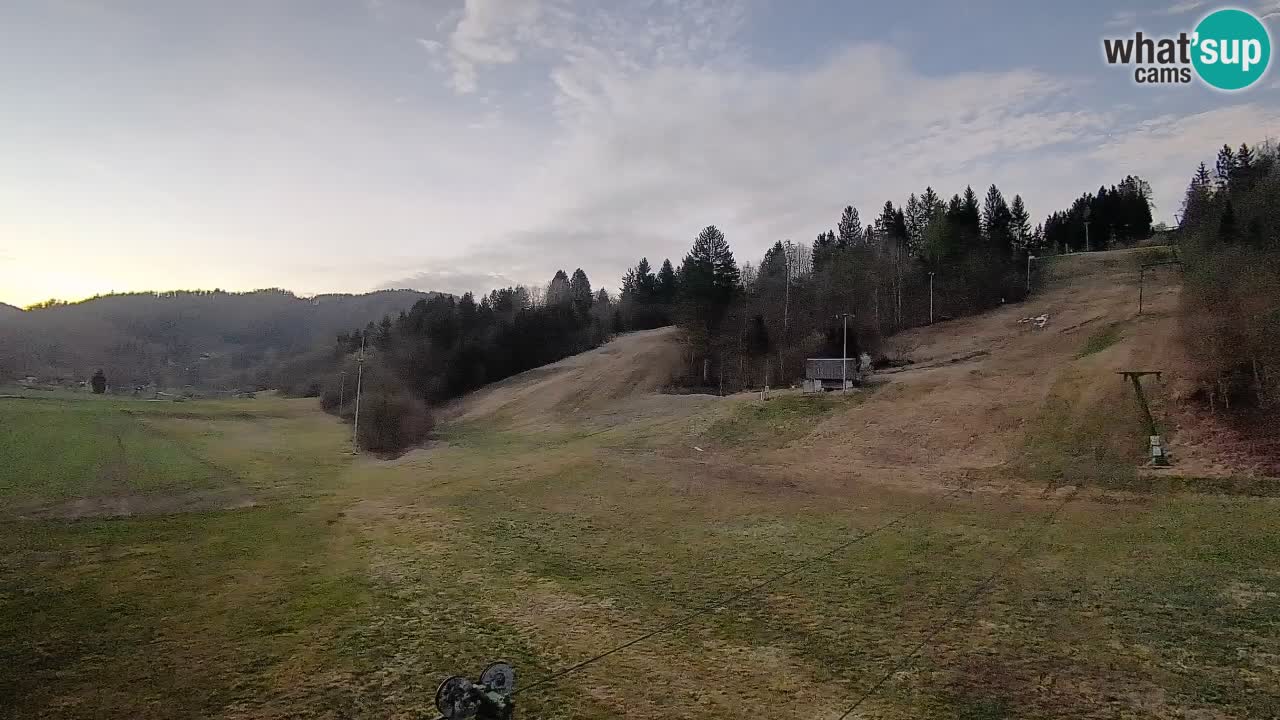 Webcam Smučišče Senožeta – Ski Resort Live View near Bohinj