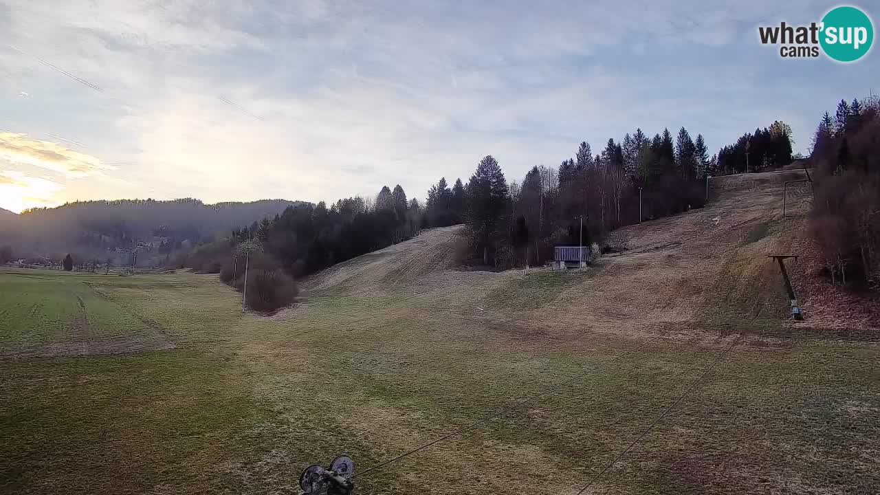 Webcam Smučišče Senožeta – Ski Resort Live View near Bohinj