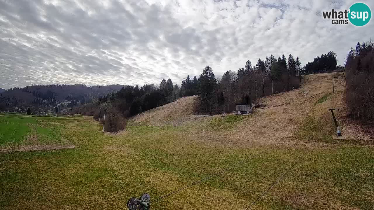 Webcam Smučišče Senožeta – Ski Resort Live View near Bohinj