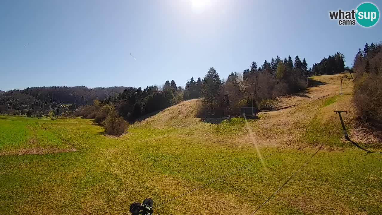 Webcam Smučišče Senožeta – Ski Resort Live View near Bohinj