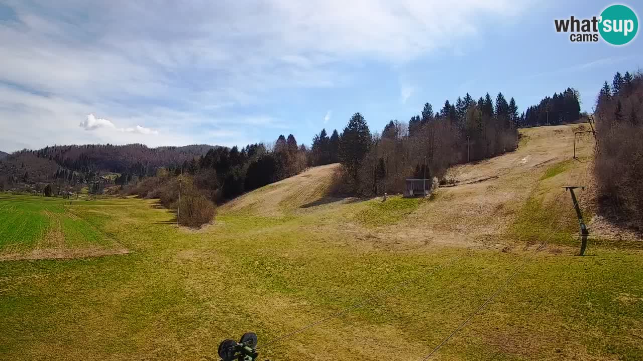 Webcam Smučišče Senožeta – Ski Resort Live View near Bohinj