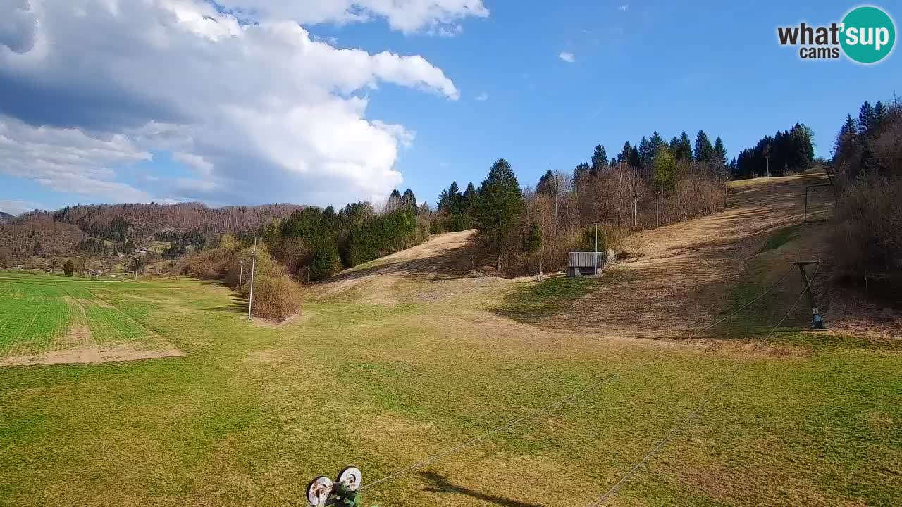 Webcam Smučišče Senožeta – Stazione sciistica a Srednja Vas vicino Bohinj