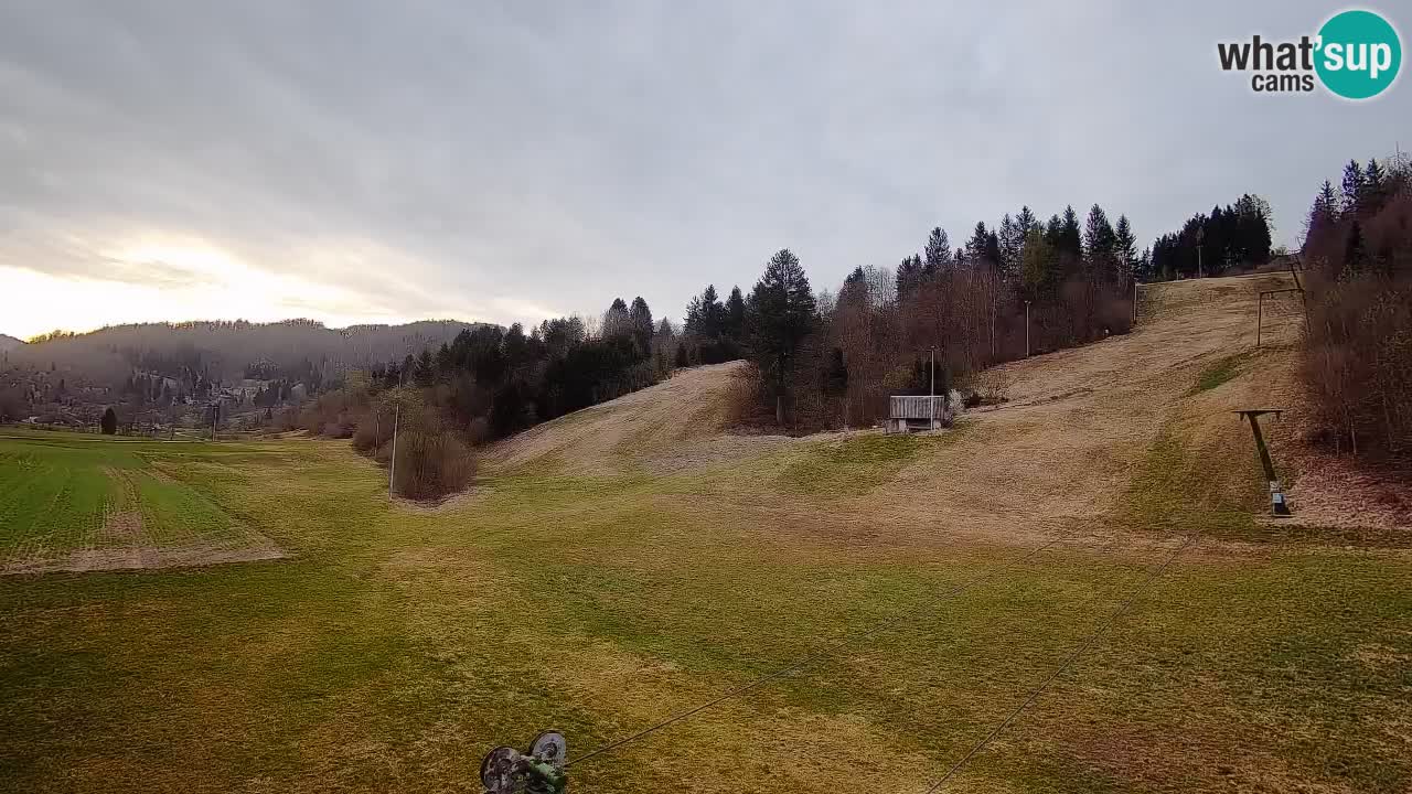 Webcam Smučišče Senožeta – Ski Resort Live View near Bohinj