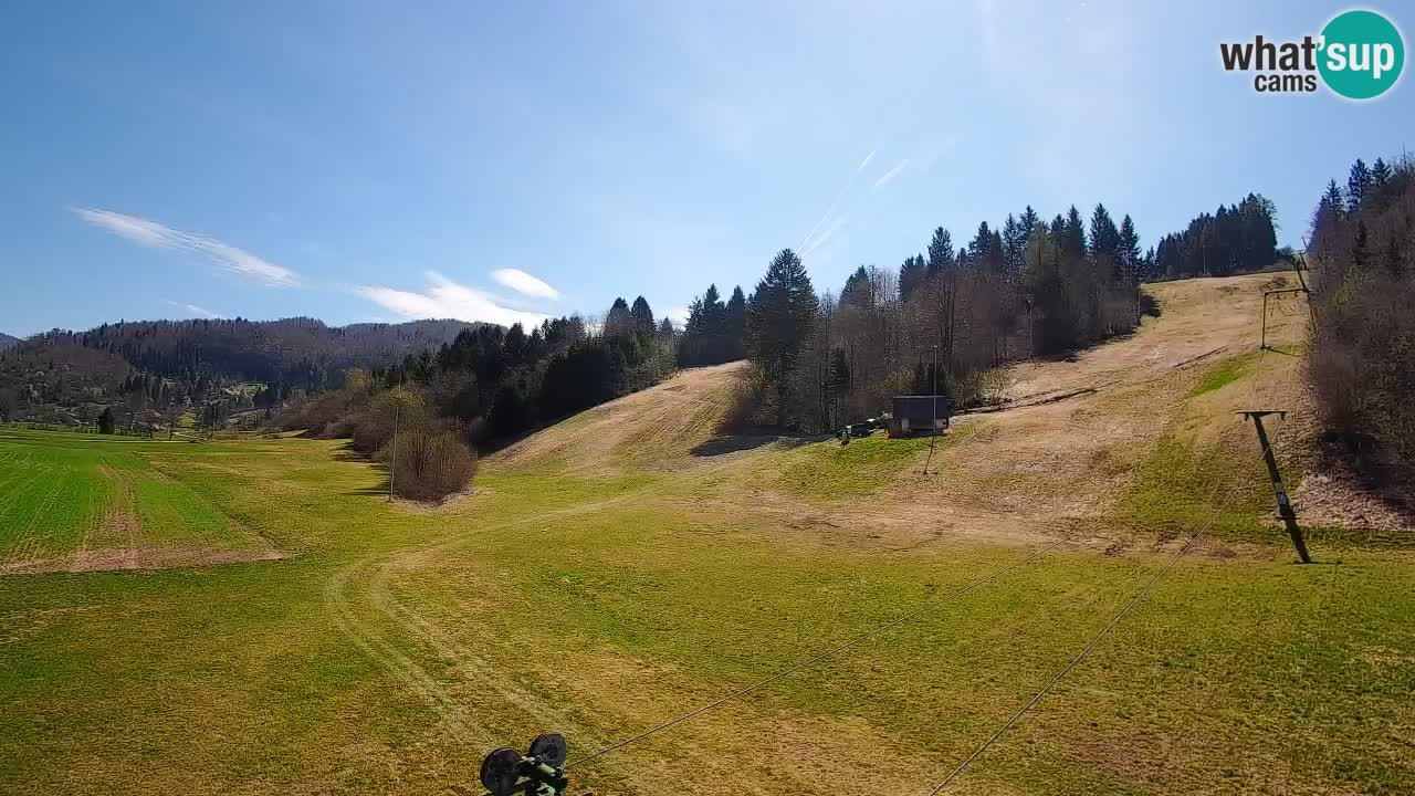 Webcam Smučišče Senožeta – Ski Resort Live View near Bohinj