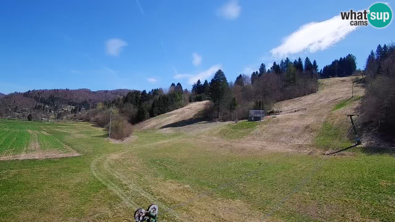 Webcam Smučišče Senožeta – Ski Resort Live View near Bohinj