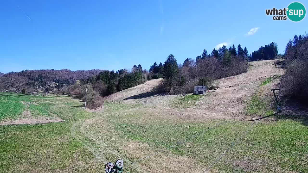 Web kamera Smučišče Senožeta – Skijalište u Srednjoj Vasi kod Bohinja