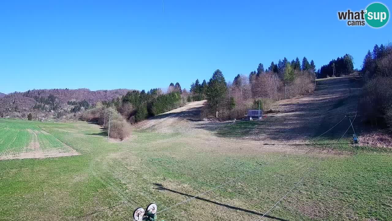 Webcam Smučišče Senožeta – Station de ski à Srednja Vas près de Bohinj